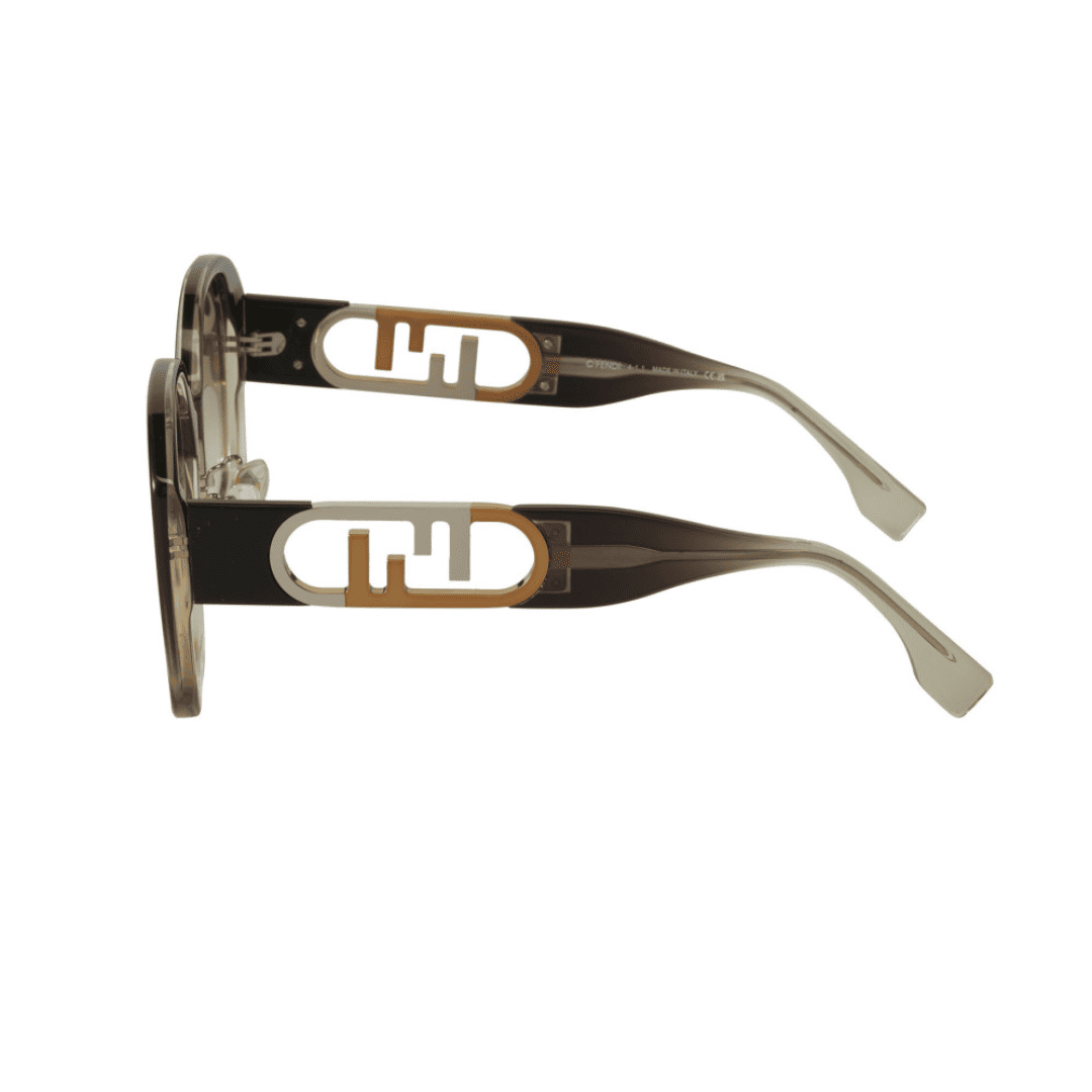 Lentes de sol FE40048U C03 Geometric Sunglasses Gray Gradient - Imagen 2