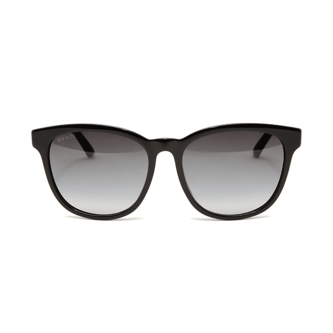 Lentes de sol GG0232SK 001 Square Negro Degradado Dorado