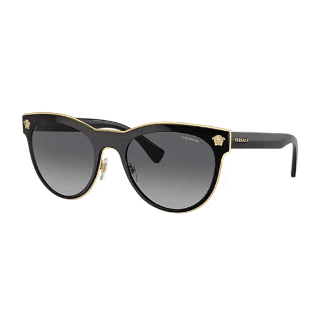 Lentes de sol VE2198 1002/T3 Round Negro Gris