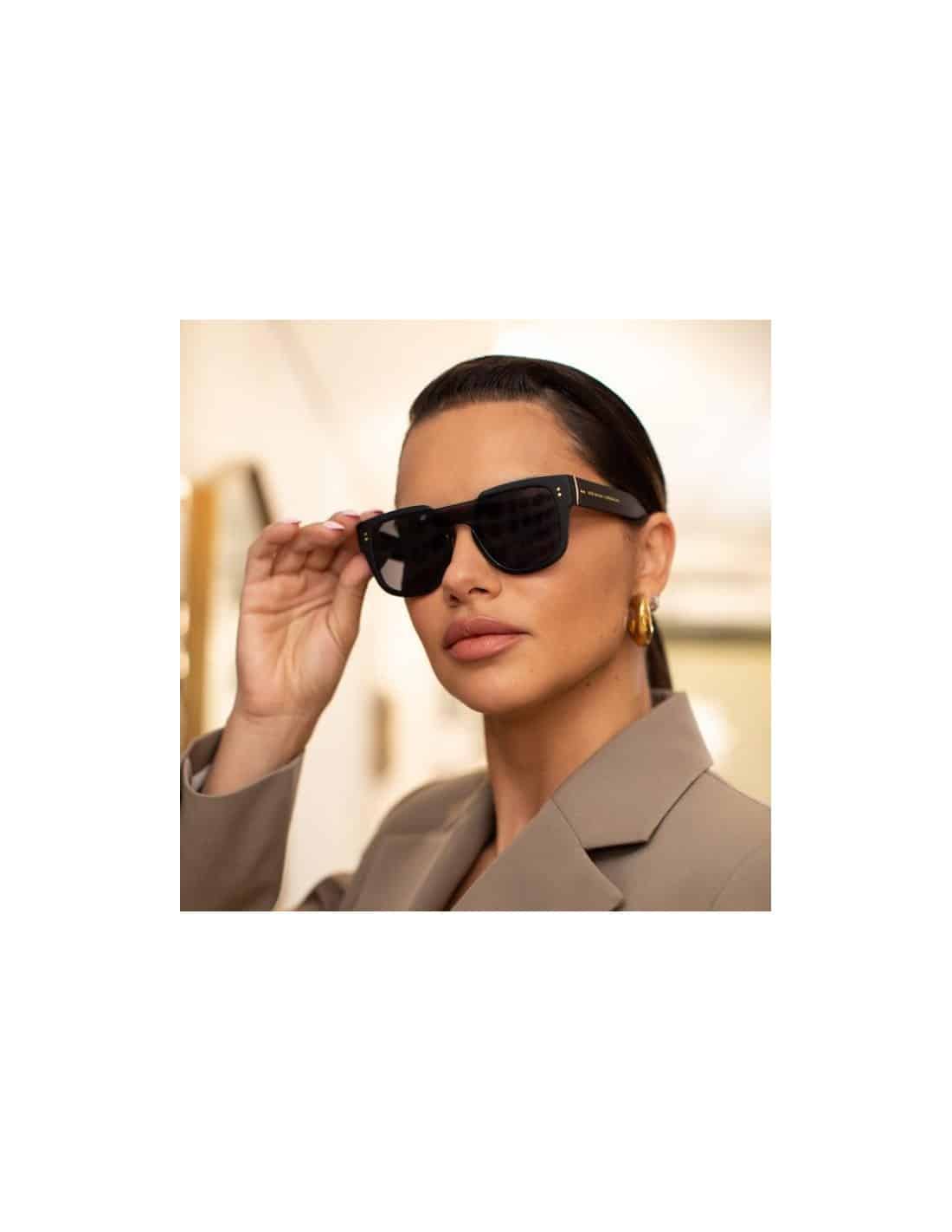 Lentes de sol DG4356 604/8G Square Shape Negro Dorado
