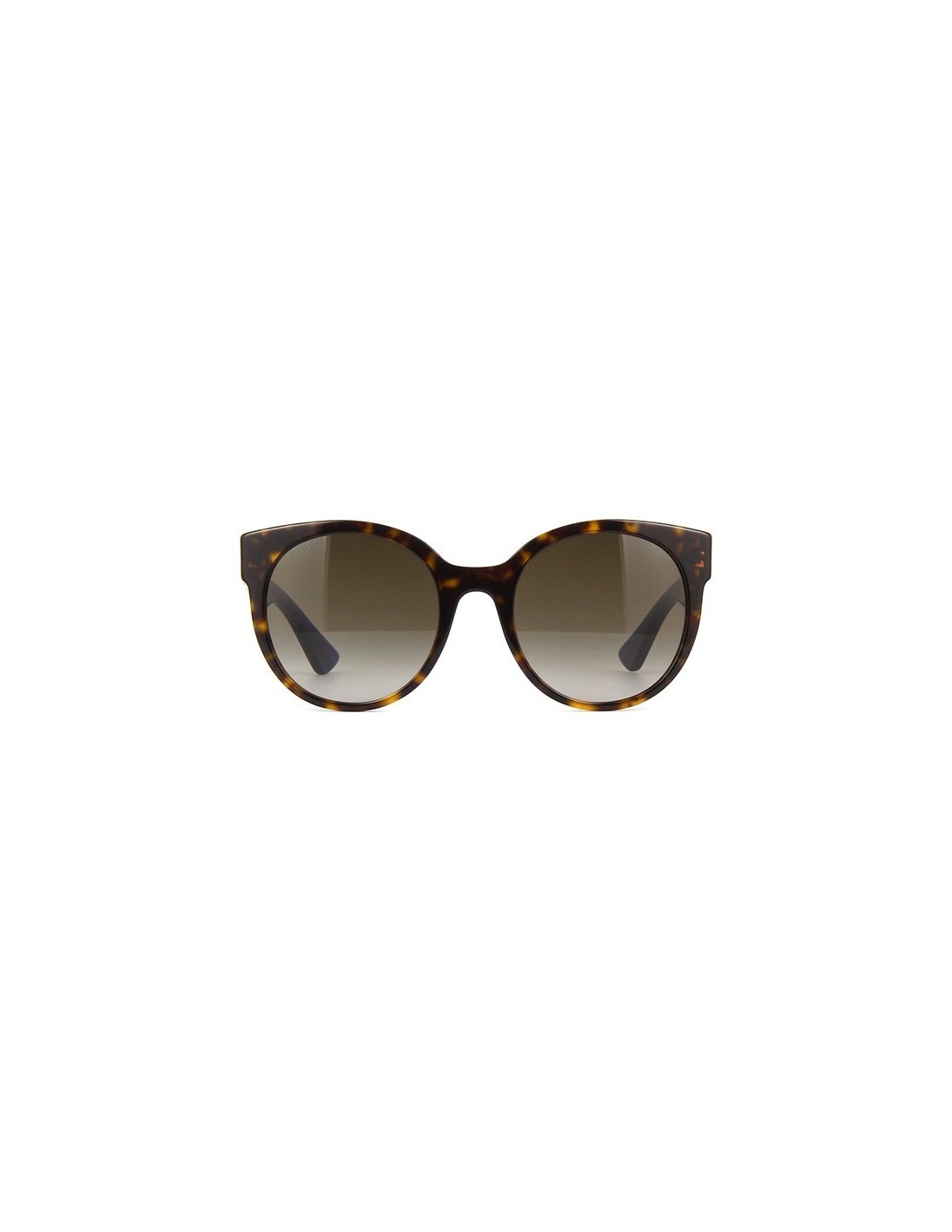 Lentes de sol GG0035S 004 Round Shape Cafe Degradado Carey Azul
