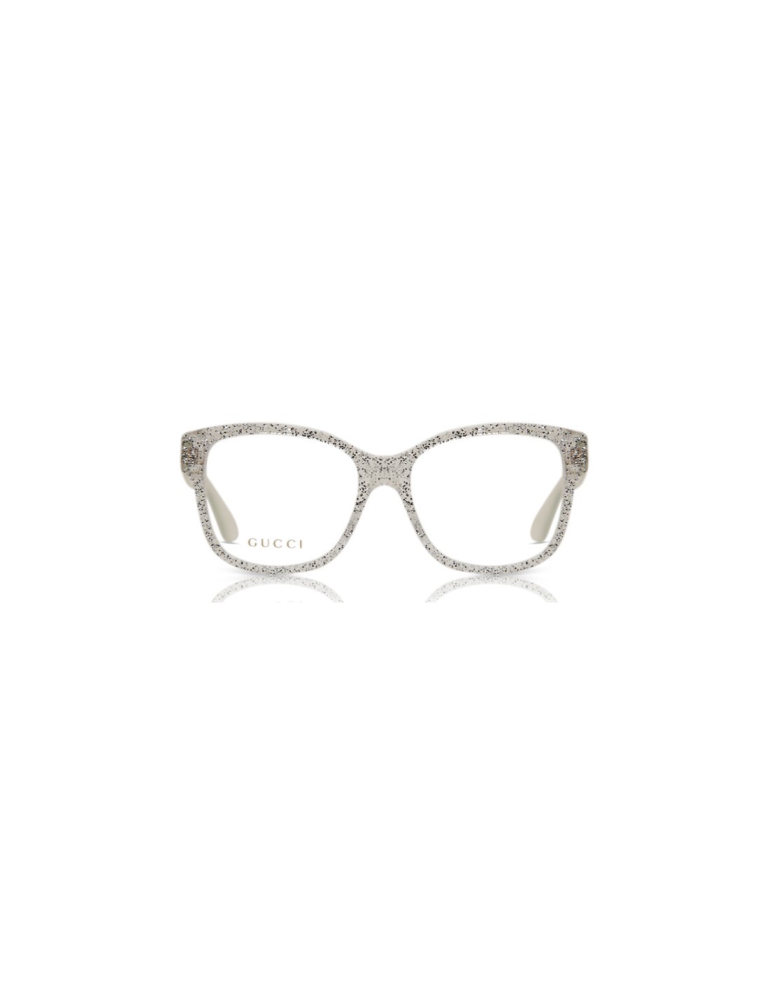 Lentes oftálmicos GG0038O 006 Square Brillo Transparente
