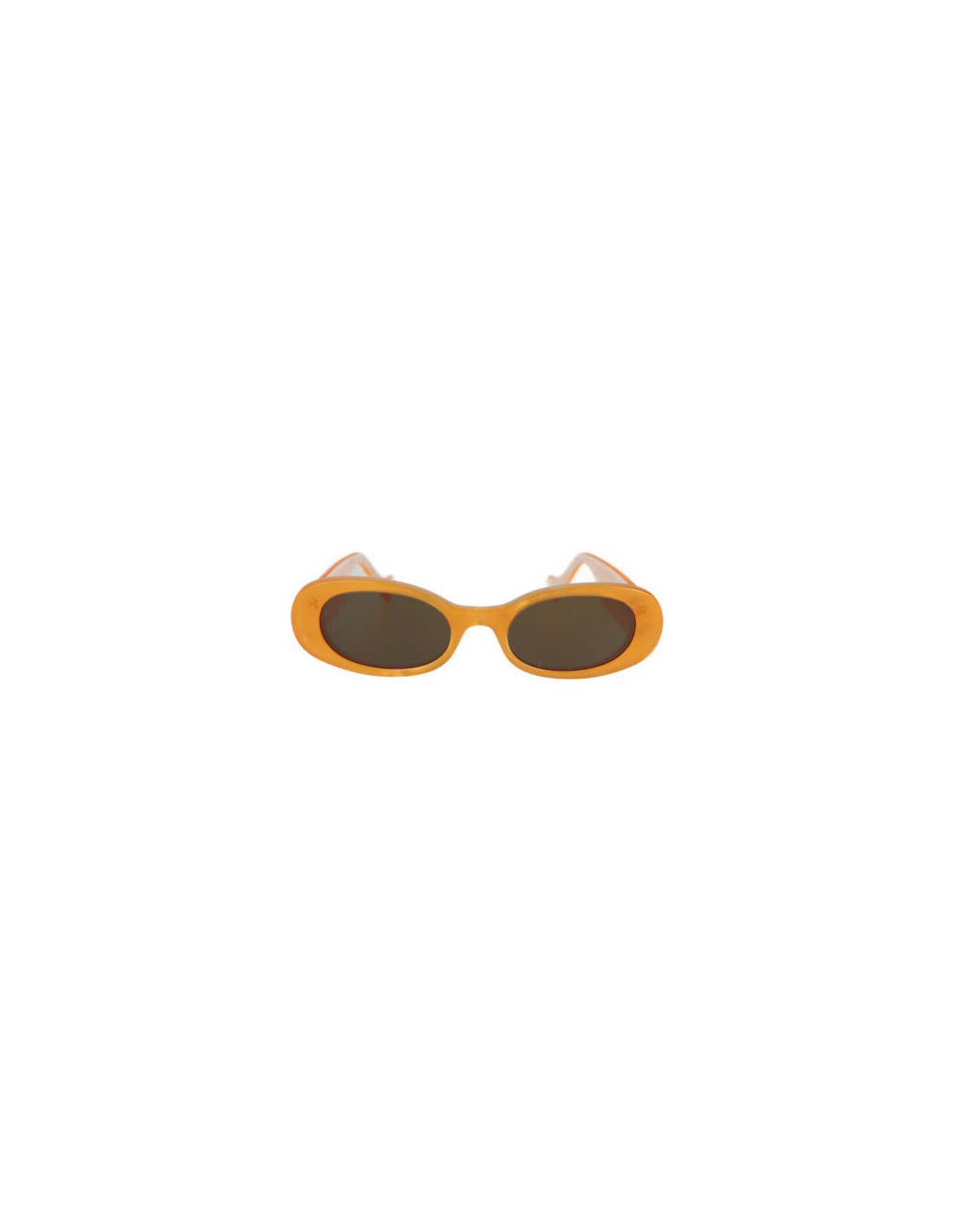 Lentes de sol GG0517S 005 Oval Shape Naranja Negro Transparente