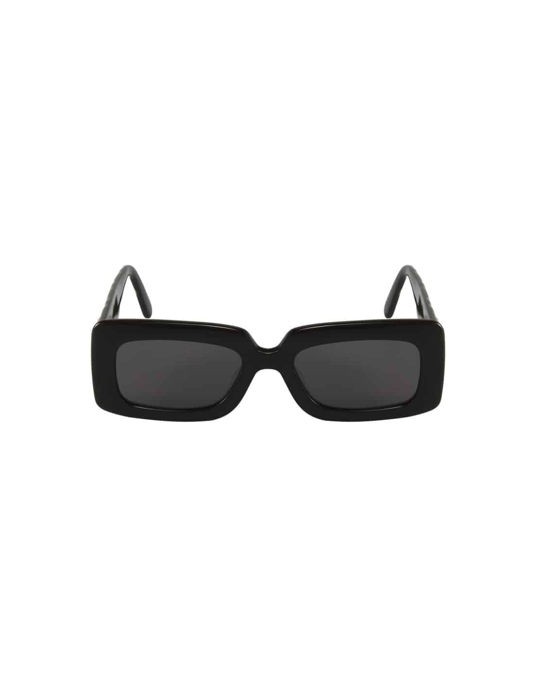 Lentes de sol GG0811S 001 Square Shape Negro Dorado