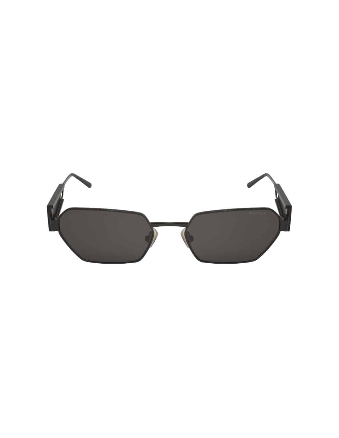 Lentes de sol MU 53WS 1AB-5S0 Square Shape Black White imagen 2