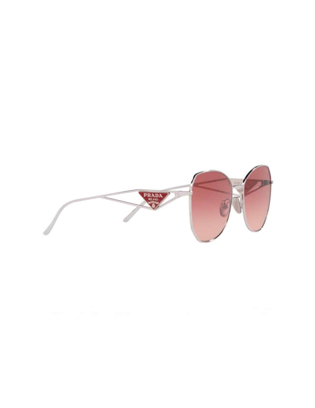 Lentes de sol SPR 57YS 1BC-09Q Butterfly Shape Silver Pink Gradient