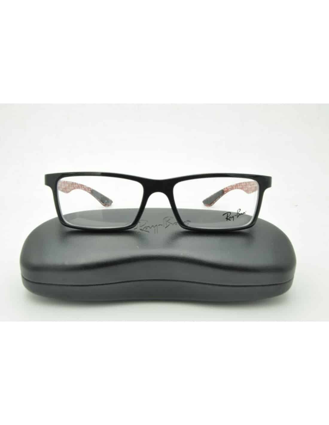 Lentes oftálmicos RB8901 5845 Negro Carey Fibra de Carbono - vista 2