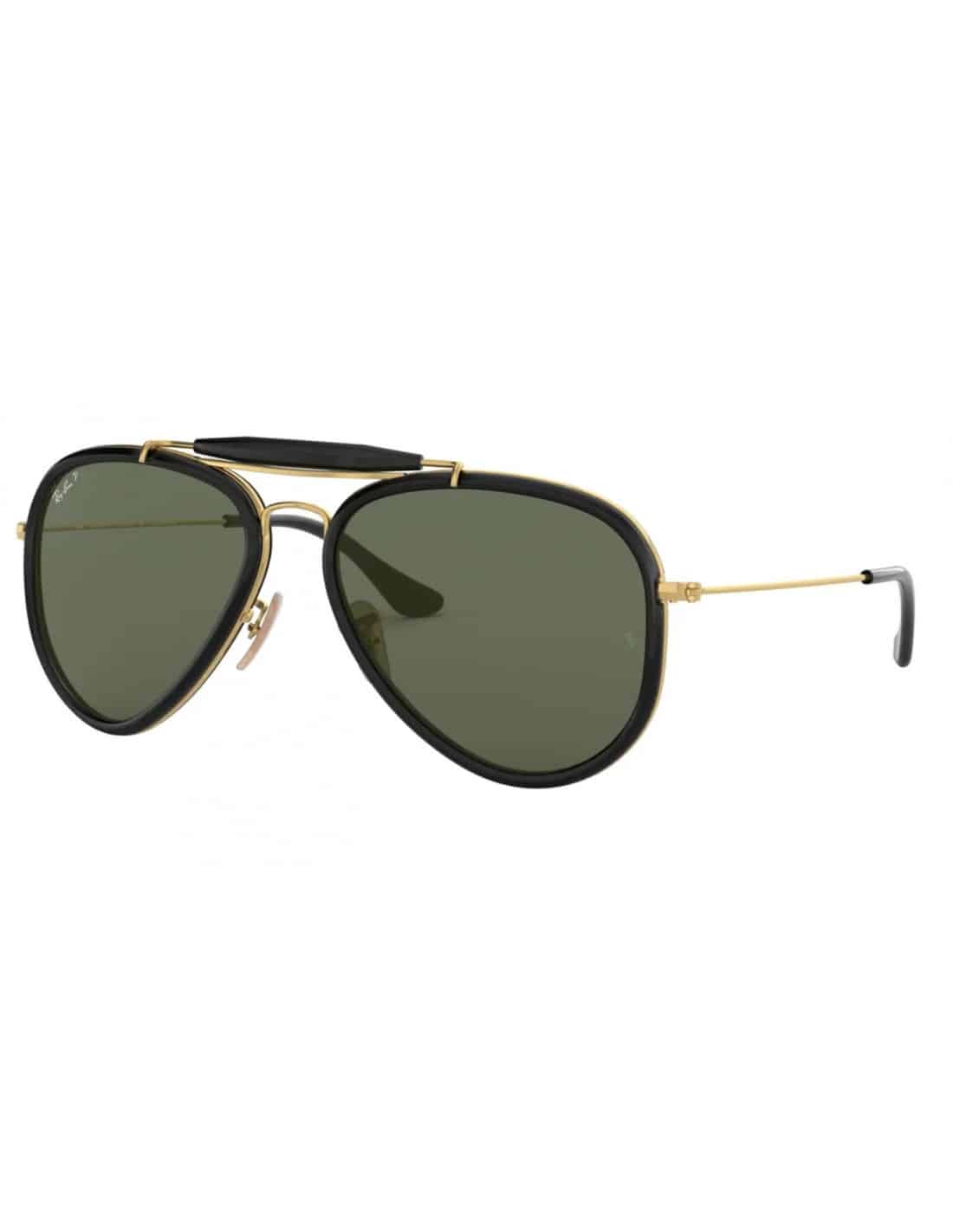 Lentes de sol RB3428 W3376 Aviator Road Spirit Negro Polarizado