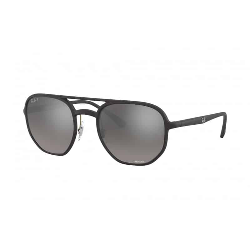 Lentes de sol RB4321CH 601S/5J Marshal Chromance Negro Plateado