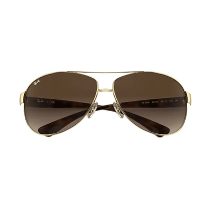 Lentes de sol RB3386 001/13 Oval Highstreet Café Degradado Carey vista 2
