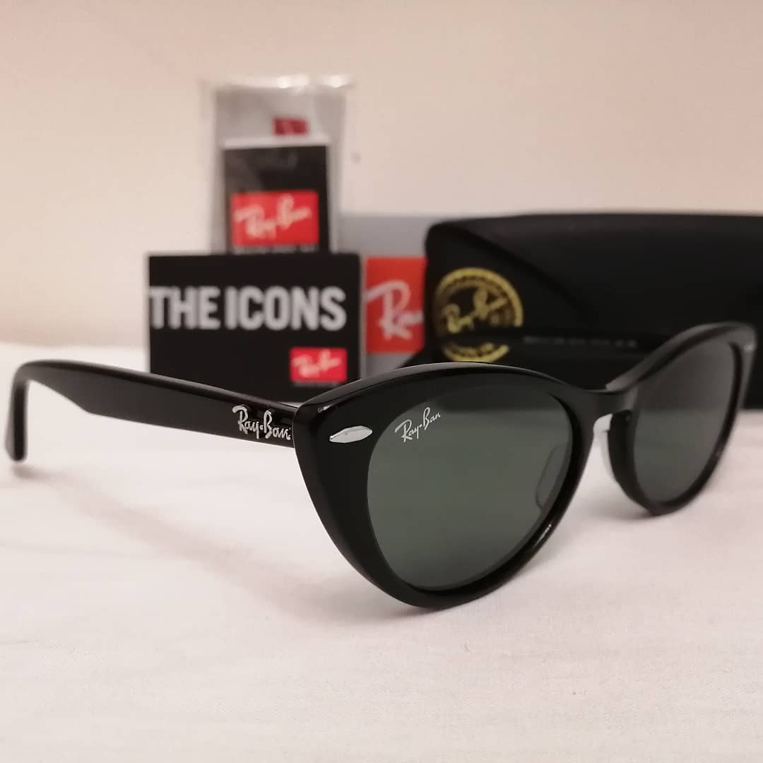 Ray-Ban RB4314N 601/31 Nina Negro Verde G-15 Clásico - vista 2