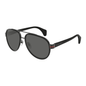 Lentes de sol GG0447S 001 New Aviator Negro Gris