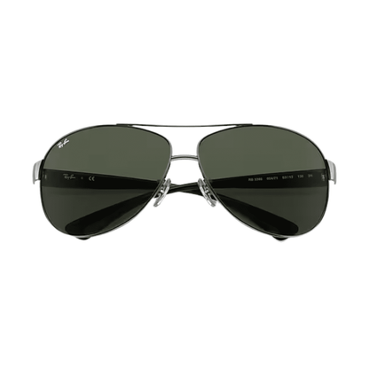 Lentes de sol RB3386 004/71 Oval Highstreet Negro G-15 Gunmetal vista 2