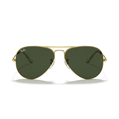 Lentes de sol Rb3025 L0205 Aviator Dorado G-15