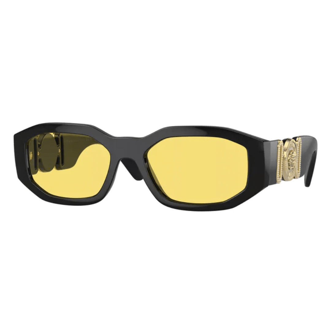 Lentes de sol VE4361 GB1/85 Medusa Biggie Black Yellow