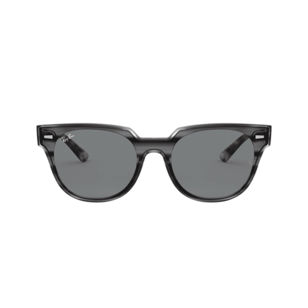 Lentes de sol RB4368N 643087 Meteor Blaze Negro Gris Clásico vista 2