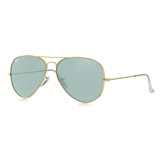 Lentes de sol Rb3025 Aviator Azul Transparente Dorado