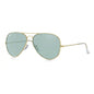 Lentes de sol Rb3025 Aviator Azul Transparente Dorado