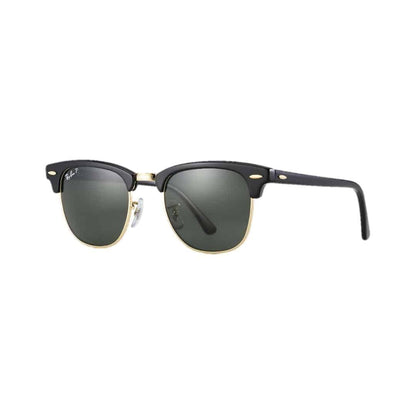 Lentes de sol Rb3016 901/58 Clubmaster G15 Polarizado Negro Dorado