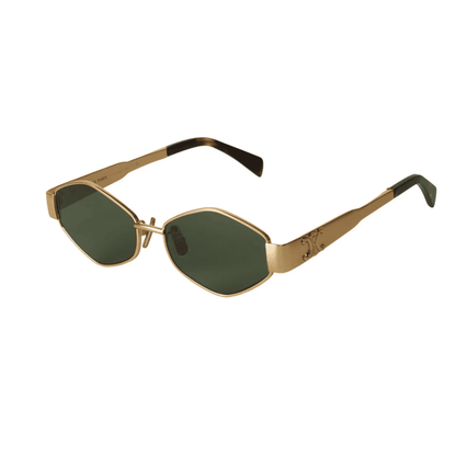 Lentes de sol CL40254U 30N Geometric Shape Gold Black