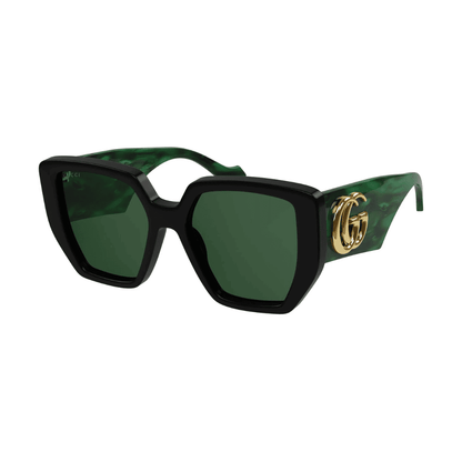 Lentes de sol GG0956S 001 Square Shape Negro Verde