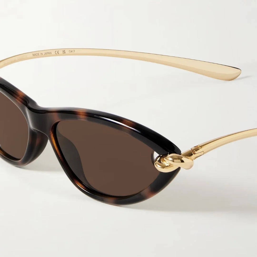 Lentes de sol BV1390S 002 Knot Cat Eye
