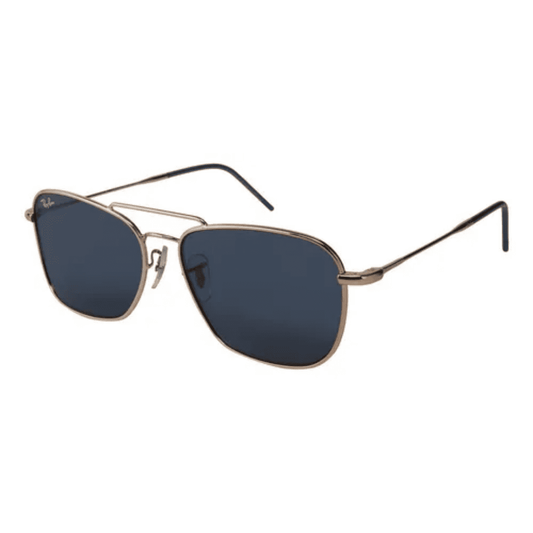 Lentes de sol RB0102S 9202/3A Caravan Reverse Blue Rose Gold