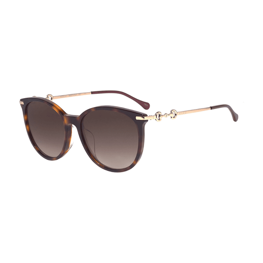 Lentes de sol GG0885SA 002 Round Shape Cafe Degradado Dorado