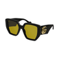 Lentes de sol GG0956S 004 Square Shape Ámbar Negro