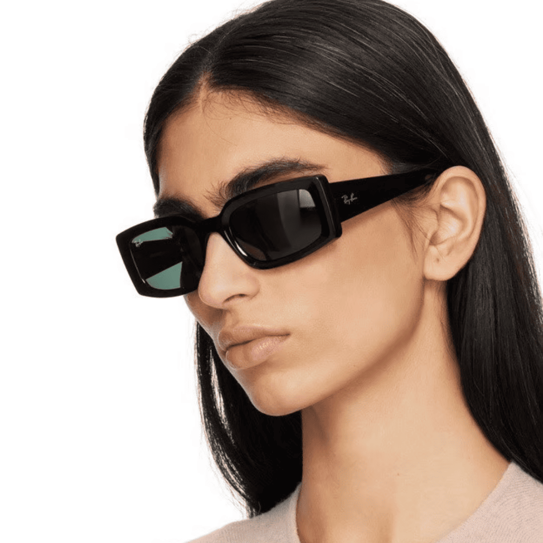 Lentes de sol RB4395 667771 Kiliane Bio-Based Black G-15 vista 2