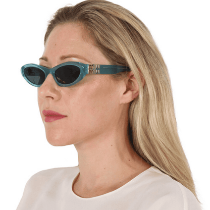 Lentes de sol MU 09YS 19L09T Oval Shape Anise Opal - Imagen 5