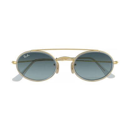 Lentes de sol RB3847N 91233M Oval Double Bridge Azul Degradado - vista 2