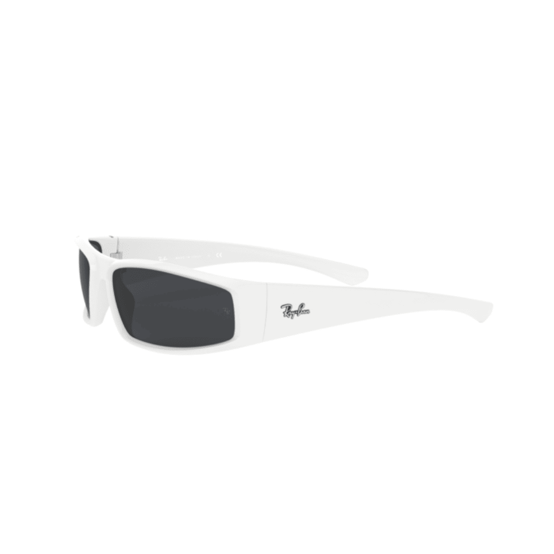 Lentes de sol RB4335 6488/87 Rectangular Acetato Blanco Negro G-15 - vista 2
