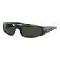 Lentes de sol RB4335 601/71 Rectangular Acetato Negro G-15 Clásico