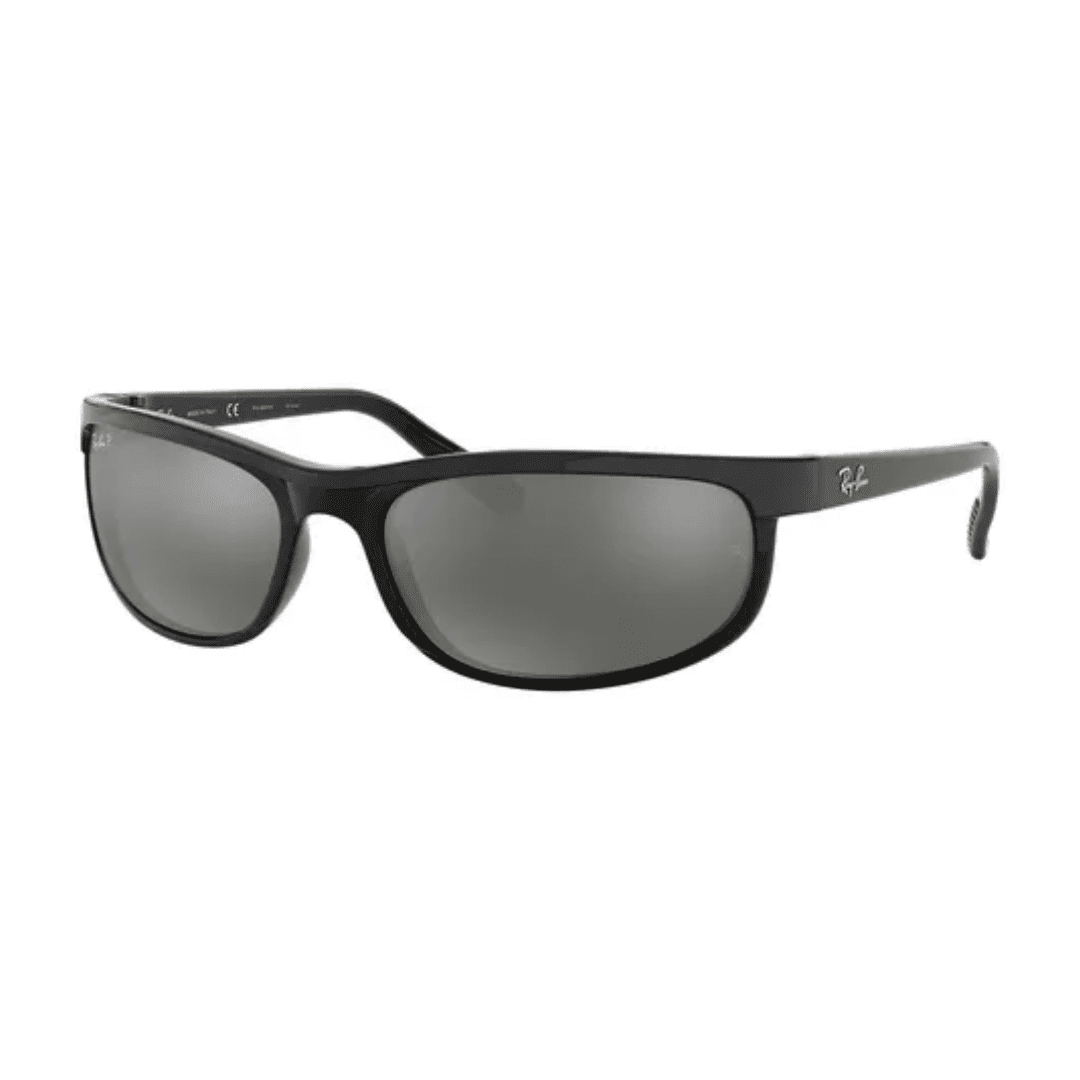 Lentes de sol RB2027 601/W1 Predator 2 Gris Espejo Polarizado