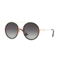 Lentes de sol GG0061S 003 Round Double Bridge Gris