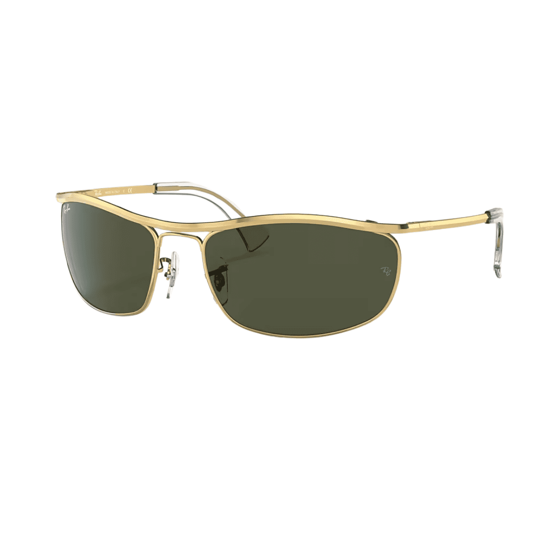 Lentes de sol RB3119 001 Olympian Negro G-15 Dorado Icon