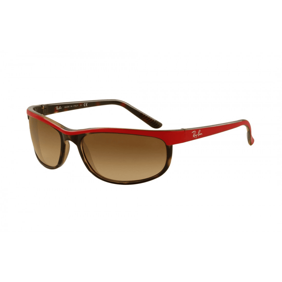 Lentes de sol RB2027 786/51 Predator 2 Rojo Carey Cafe Degradado