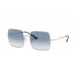 Lentes de sol RB1971 91493F Square Azul Degradado Dorado