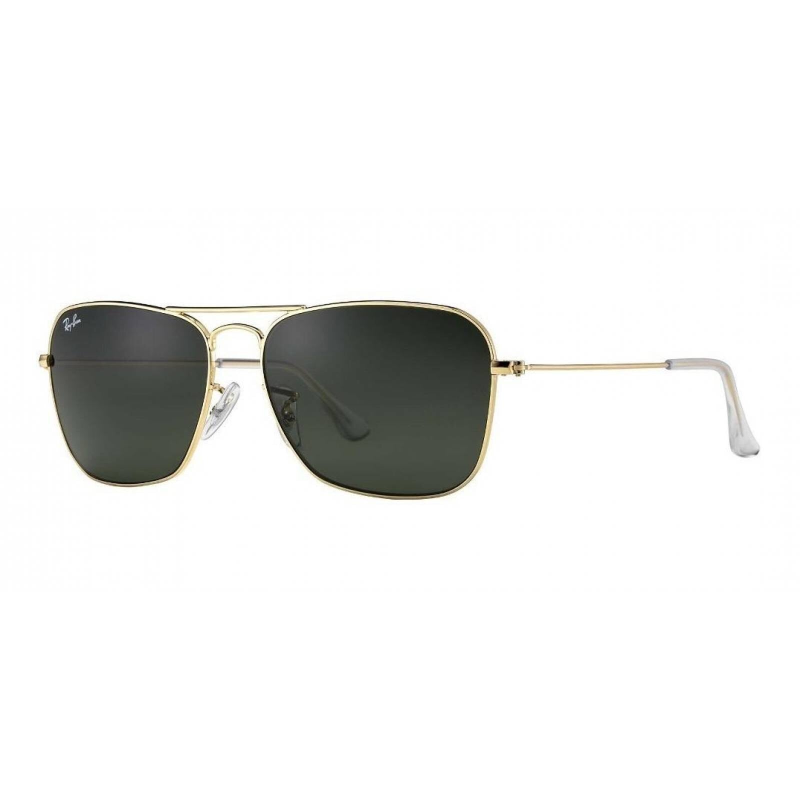 Lentes de sol RB3136 001 Caravan Dorado G-15 Clásico