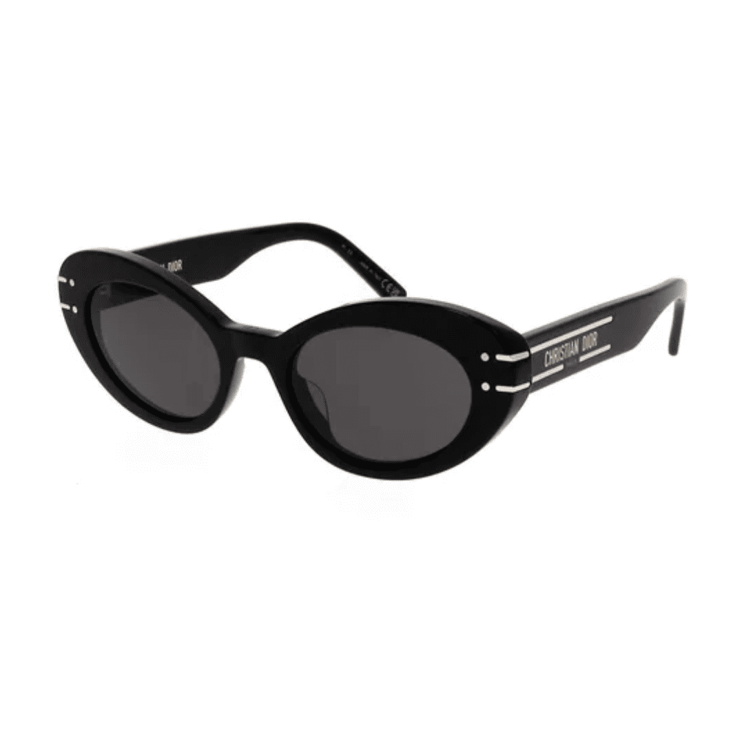 Lentes de sol Signature B3U 10B0 Oval Black Gold