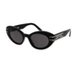 Lentes de sol Signature B3U 10B0 Oval Black Gold