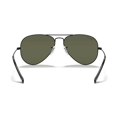 Lentes de sol Rb3025 002/58 Aviator Polarizado Negro G-15