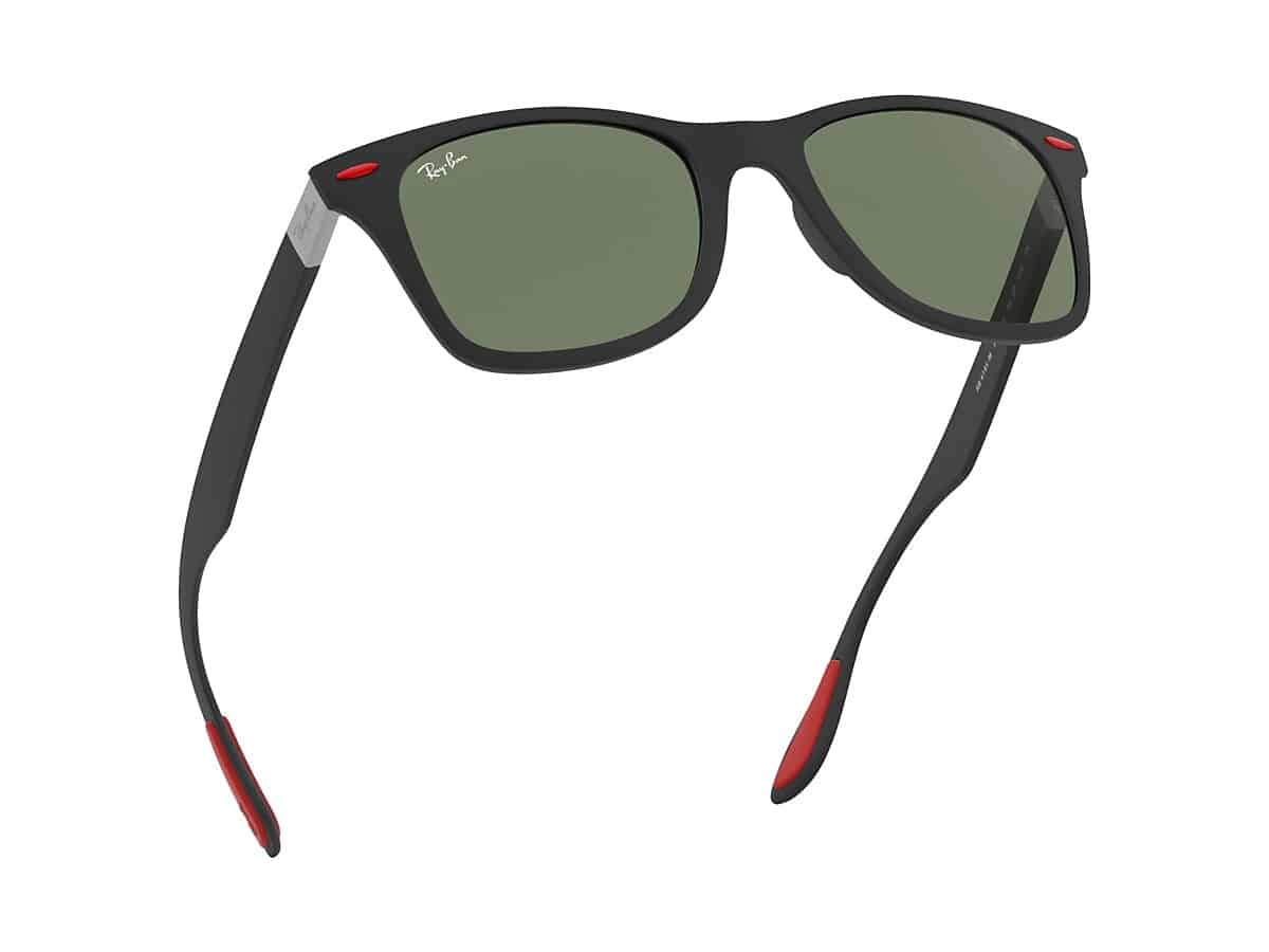 Ray-Ban RB4195M F60271 Wayfarer Scuderia Ferrari Negro G-15 - vista lateral