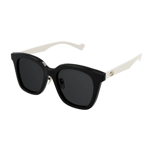 Lentes de sol GG1001SK 003 Square Shape Blanco Negro