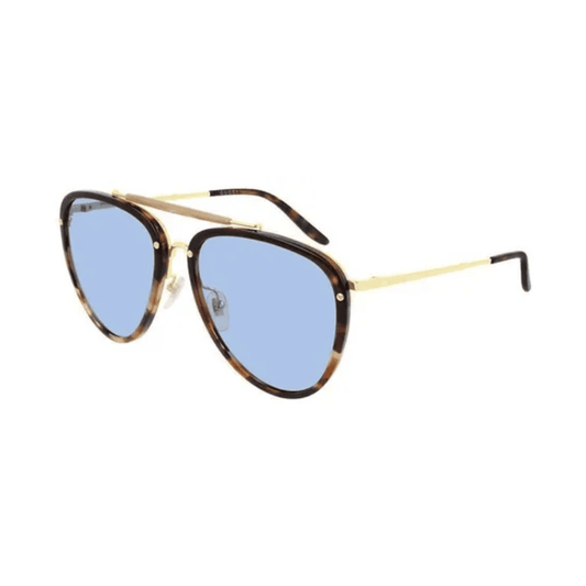 Lentes de sol GG0672S 004 New Aviator Carey Azul