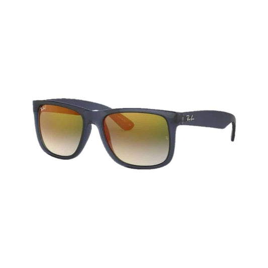 Lentes de sol Rb4165 6341t0 Justin Verde Espejo Degradado Azul