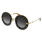 Lentes de sol GG0113S 001 Round L'aveugle Par Amour Gris Degradado