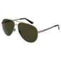 Lentes de sol GG0137S 003 Aviador Gris Plateado Clasico