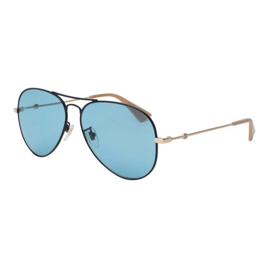Lentes de sol GG0515S 005 Aviator Verde Transparente Negro